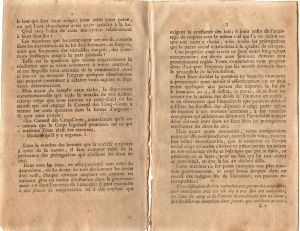 Corps Législatif. Conseil des Anciens. Rapport ; © Collections musée George Sand et de la Vallée Noire