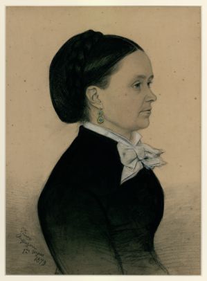 Portrait de Madame Borné (titre factice) ; © Numérisation SAFIG
