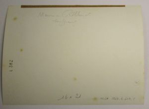 Maurice ROLLINAT se reposant ; © Collections musée George Sand et de la Vallée Noire