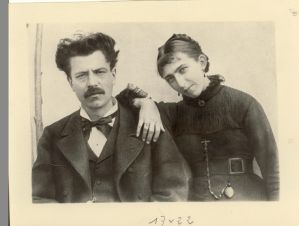 Maurice ROLLINAT et Marie SERULLAZ ; © Collections musée George Sand et de la Vallée Noire