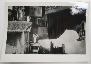 Chambre à coucher de Maurice ROLLINAT dans sa maison de Fresselines ; © Collections musée George Sand et de la Vallée Noire