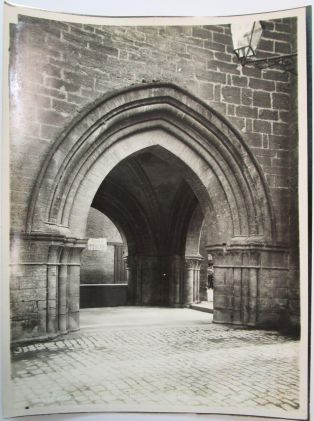 Porche de l'ancienne église de La Châtre ; © Collections musée George Sand et de la Vallée Noire