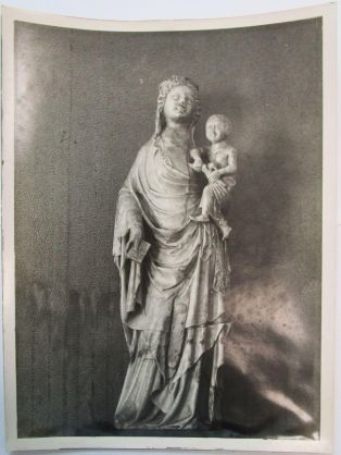Vierge à l'Enfant de l'église de Cluis ; © Collections musée George Sand et de la Vallée Noire