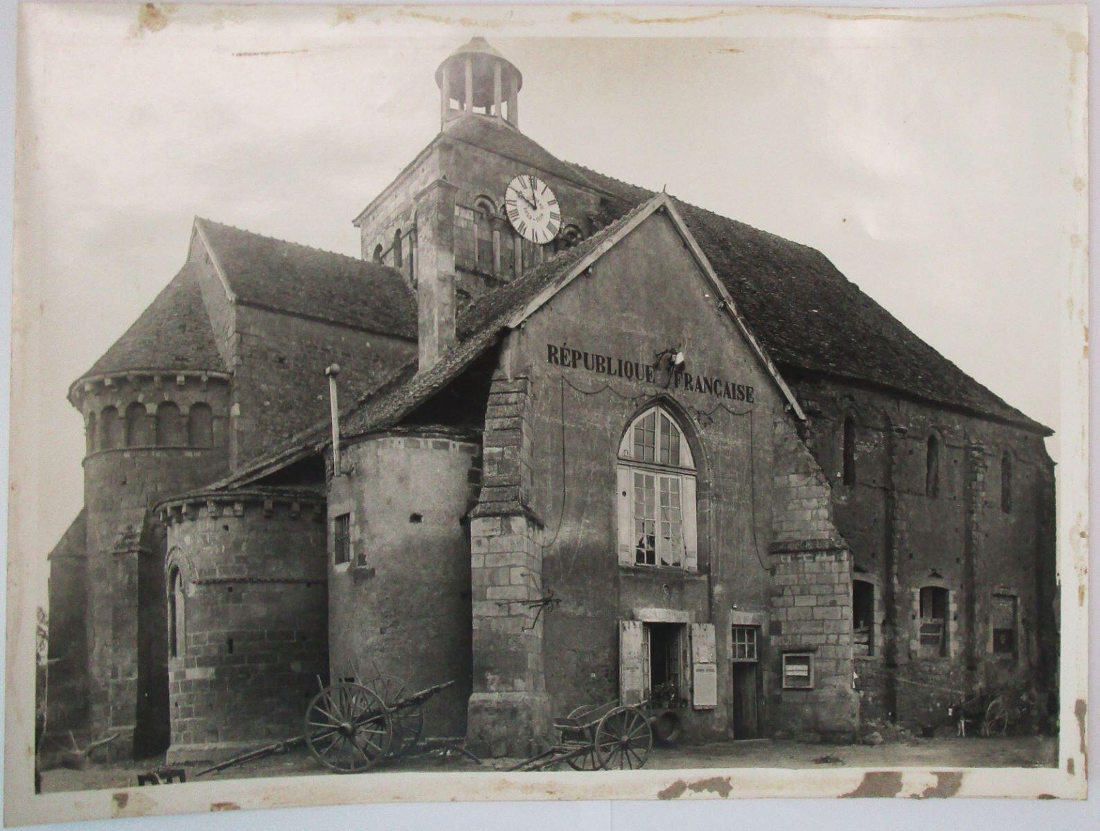 Ensemble nord-est, Chapelle Notre-Dame à Châteaumeillant ; ancienne église Saint-Gémès