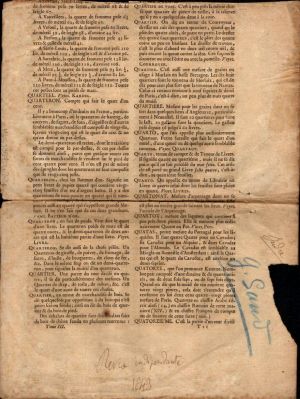 Fanchette, tome 11, Revue Indépendante, novembre + 1 page de dictionnaire ; © Collections musée George Sand et de la Vallée Noire