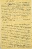 Pages manuscrites sur La Châtre