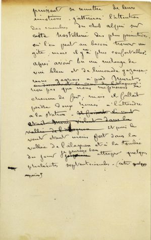 Notes concernant les insectes d’Auvergne ; © Collections musée George Sand et de la Vallée Noire