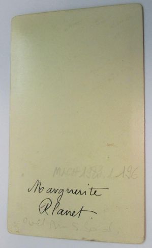 Marguerite PLANET ; © Collections musée George Sand et de la Vallée Noire