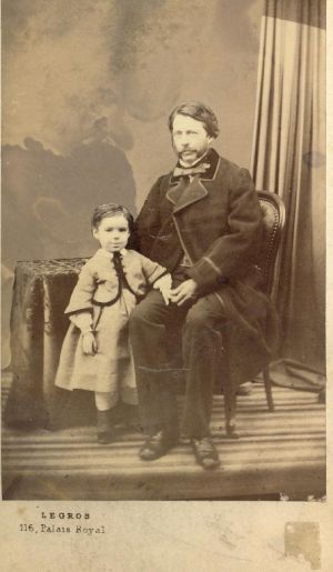 Émile AUCANTE et son fils décédé ; © Collections musée George Sand et de la Vallée Noire