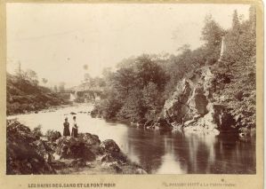 Les bains de George SAND à Gargilesse ; © Collections musée George Sand et de la Vallée Noire