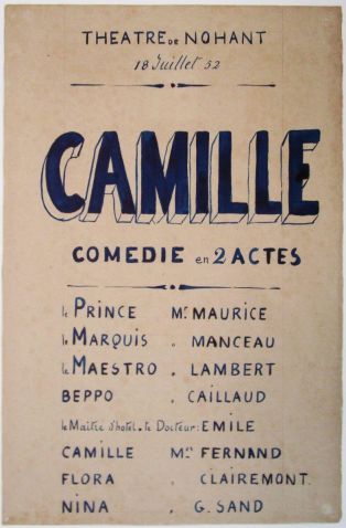 Camille ; © Collections musée George Sand et de la Vallée Noire