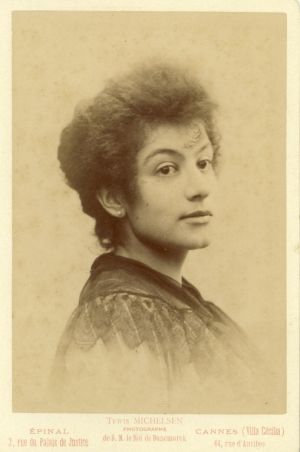 Gabrielle SAND, petite-fille de George SAND (titre factice) ; © Collections musée George Sand et de la Vallée Noire