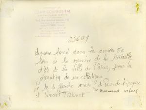 Aurore LAUTH-SAND avec Vincent ROTINAT et Bernard LAFAY ; © Collections musée George Sand et de la Vallée Noire