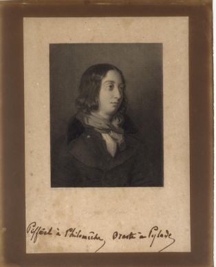 Portrait de George Sand : “ Piffoël à Philomêche, Oreste à Pylade ” ; © Collections musée George Sand et de la Vallée Noire