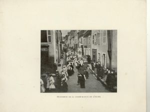 Procession de la consécration de l’église de La Châtre ; © Collections musée George Sand et de la Vallée Noire