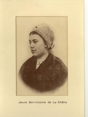 Jeune berrichonne de la Vallée Noire ; © Collections musée George Sand et de la Vallée Noire