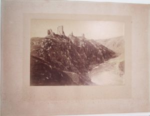 Ruines de Crozant ; © Collections musée George Sand et de la Vallée Noire