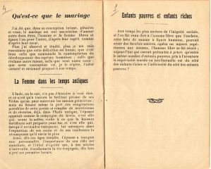 Les Hommes de La Châtre. Cent six lignes de Emile Acollas ; © Collections musée George Sand et de la Vallée Noire