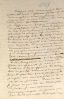 Lettre autographe paraphée de George SAND à Alphonse FLEURY