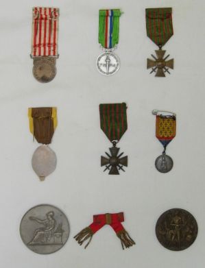 Médailles ; © Collections musée George Sand et de la Vallée Noire