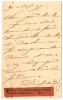 Lettre autographe signée de Céleste DE CHABRILLAN à un co...