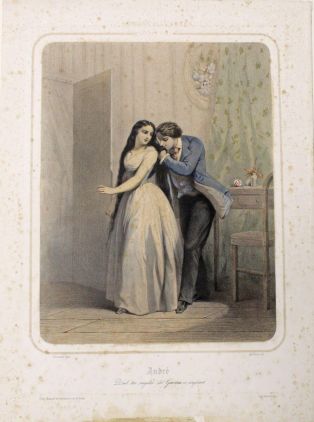 Illustration du roman André de George SAND ; © Collections musée George Sand et de la Vallée Noire