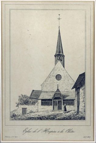 Église de l’hospice de La Châtre ; © Collections musée George Sand et de la Vallée Noire