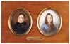 Portraits de Hippolyte Chatiron et sa femme émilie de Vil...