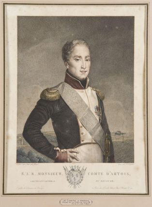 Portrait de S.A.R. Monsieur, Comte d’Artois, Lieutenant-général du Royaume. ; © François LAUGINIE