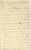 Pièce autographe, petit manuscrit “La traverse de Nohant”...