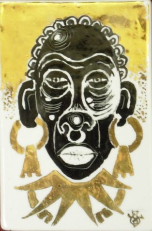 Homme africain ou femme africaine ; © Collections musée George Sand et de la Vallée Noire