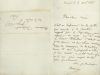 Lettre-enveloppe autographe de Maurice SAND à George SAND