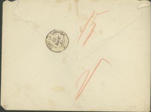 Enveloppe de Maurice SAND envoyée à sa fille Aurore SAND ; © Collections musée George Sand et de la Vallée Noire