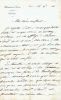 Lettre autographe signée de Camille DOUCET à Mme ARNOULD-...