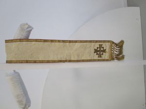 Chasuble défunts + une "écharpe" ; © Collections musée George Sand et de la Vallée Noire
