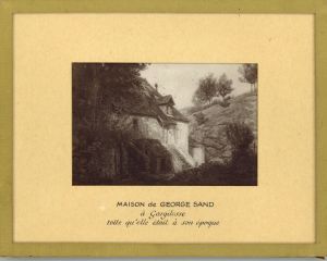 Maison de George SAND à Gargilesse-Dampierre (Indre) ; © Collections musée George Sand et de la Vallée Noire