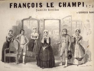 François le Champi : quadrille berrichon ; © Collections musée George Sand et de la Vallée Noire