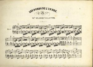Les bords de l’Indre (quadrille) ; Rose (valse) ; Blanche (Polka) ; © Numérisation SAFIG