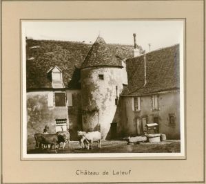 Château de Laleuf (Indre) ; © Collections musée George Sand et de la Vallée Noire