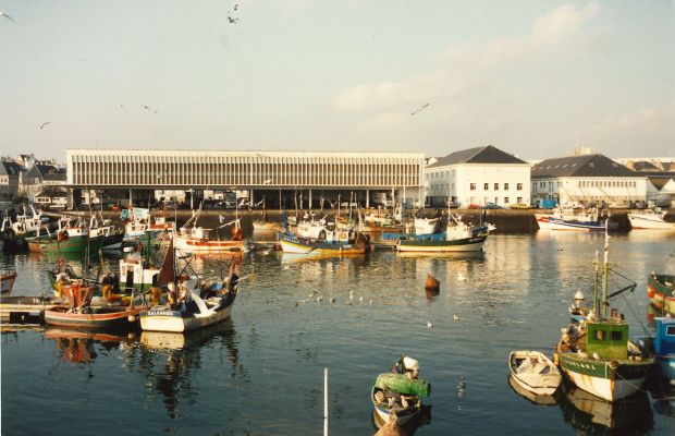 Le port de Concarneau en 1989