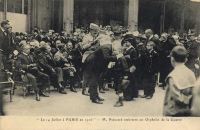 "Le 14 juillet à France ; Paris en 1916". M. Poincaré emb...