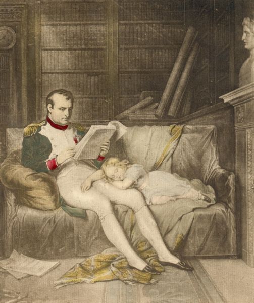 Napoléon et son fils