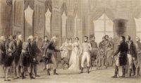 Napoléon reçoit à Saint-Cloud le Senatus-consulte qui le ...