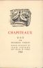 Chapiteaux, Ode par Charles Forot