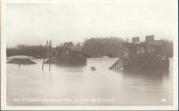 40. St-Cloud. Inondation 1910. Le Pont de St-Cloud.