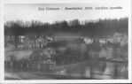 Les Coteaux. - Inondation 1910. Jardins inondés