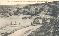 68. - Saint-Cloud. - Le Parc. - Panorama pris du Jardin d...