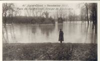 41 Saint-Cloud. - Inondation de janvier 1910. Parc de Sai...