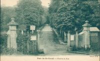 Parc de Saint-Cloud - L'entrée du bois.