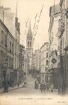 SAINT-CLOUD.- La rue de l'église